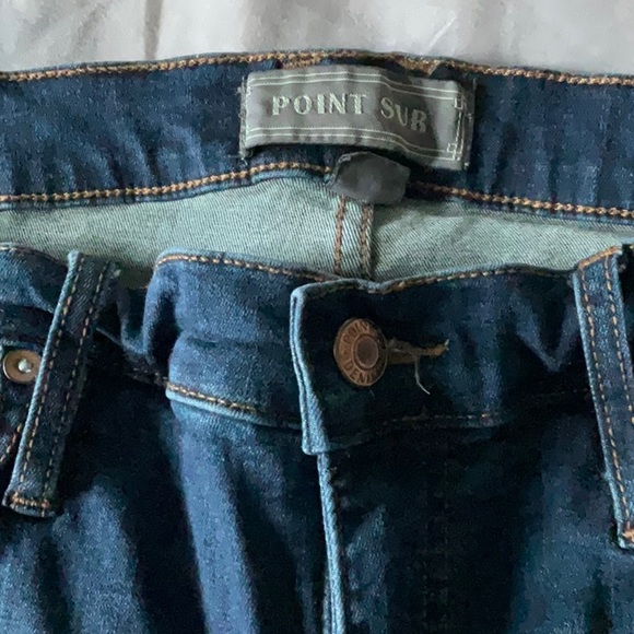 J. Crew Point Sur dark wash slim jean